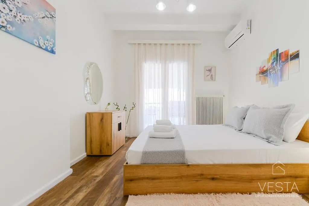 아파트 Fiorentino 2-Bdrm Apartment, Vesta Philoxenia 테살로니키 그리스
